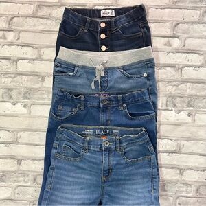 Girls Size 10 Skinny Jeans Bundle - Jordache / Justice / Children’s Place